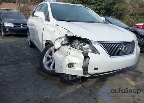 2010 Lexus Rx 350 z USA, uszkodzony, nr VIN 2T2BK1BA1AC057003